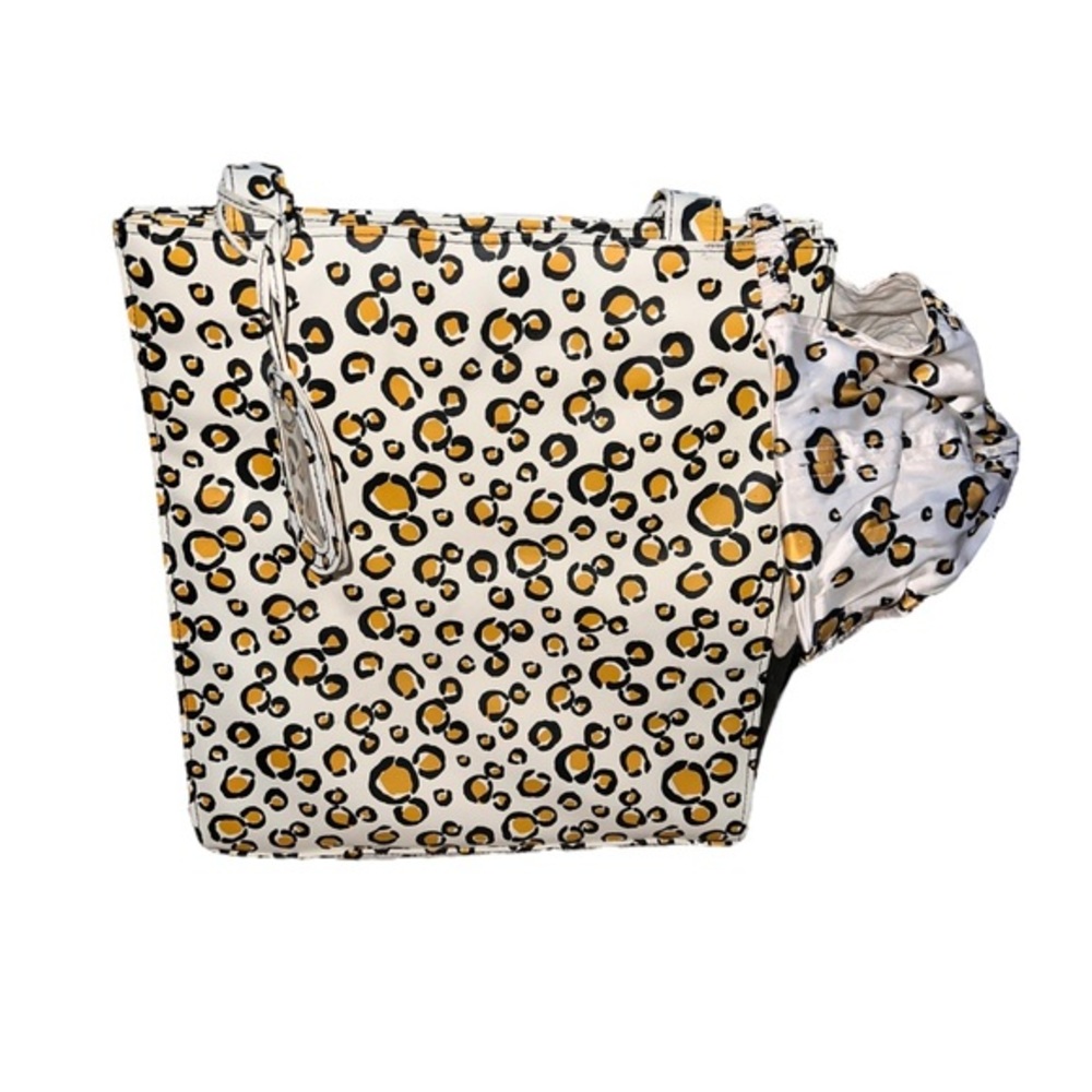 Disney🦎Vtg. Animal Kingdom Mickey Icon Animal Print Travel Satchel🌵2 pcs